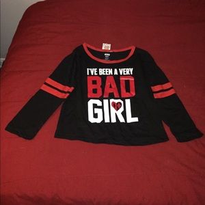 Harley Quinn long sleeve shirt.